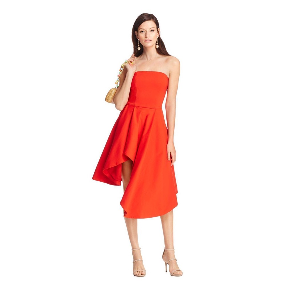 Elliatt NWT Red Strapless Origin Dress